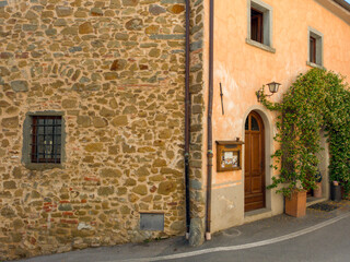 Village of Montorgiali, Tuscany