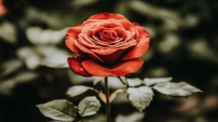 A beautiful rose, Close up.