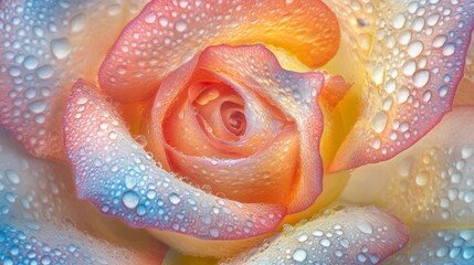 A beautiful rose, Close up.