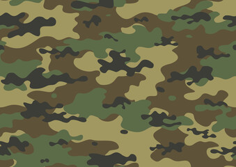 Fototapeta premium camouflage military pattern, modern vector design, army texture for print