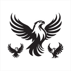 Obraz premium eagle tattoo design