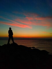 silhouette of a person