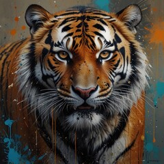 Obraz premium portrait of a tiger