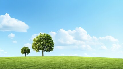 Serene minimalist landscape with vast open sky, smooth clean lines, soft gradients blending with horizon, peaceful atmosphere