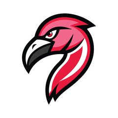 Flamingo Mascot Logo - Vector Illustration for Branding and Identity