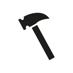 Hammer icon Symbol mark in Outline style
