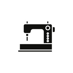 Sewing machine icon Symbol mark in Outline style