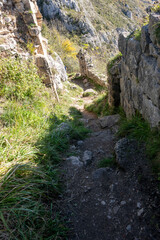 path in the mountains