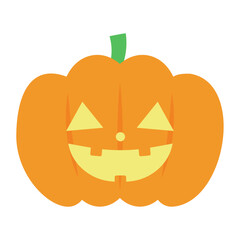 カボチャのハロウィンイラスト