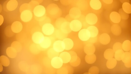 Obraz premium Glowing Bokeh Texture with Gold and White Lights