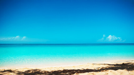 Serene Tropical Beach with Turquoise Waters