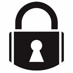 lock icon illustration