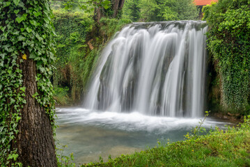 Fototapeta premium mystic town Rastoke,Croatia