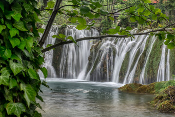Obraz premium mystic town Rastoke,Croatia