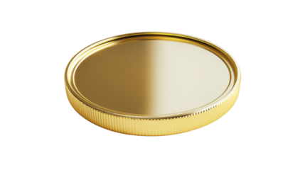 Gold coin transparent background