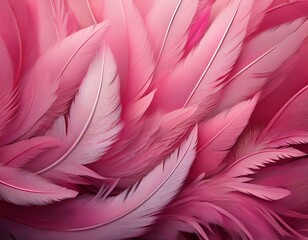 pink feather background