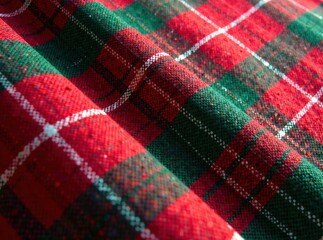Abstract Plaid Backgrounds - Modern Red Green White Wallpaper Design