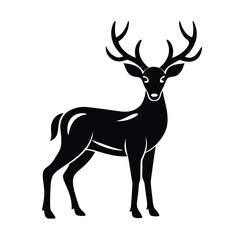 deer silhouette vector