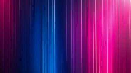 Vibrant Vertical Stripes of Blue and Pink with Subtle Light Effects for Abstract Background and Design Applications