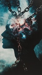 Galactic chain breaking reveals innovative cognition