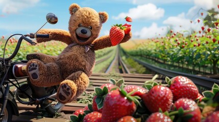  One tiny paw rests on the basket as if claiming it as its own sweet treasure.