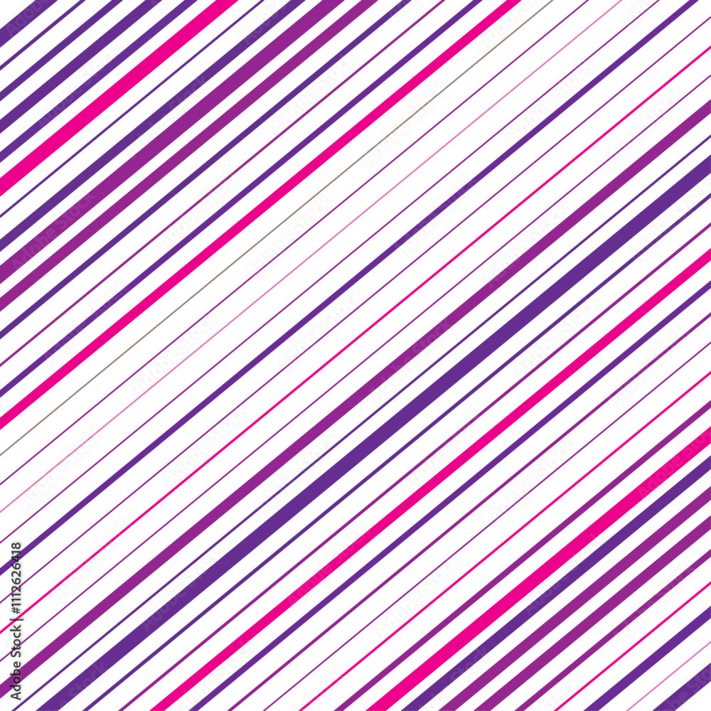 Poster diagonal stripes pattern. linear background of diagonal stripes different width fashionable coloring