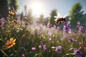 Pollination in Flowers The Important Role of Bees in the Ecosystem