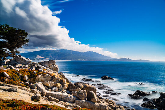 Scenic 17-Mile Drive in Picturesque Pebble Beach