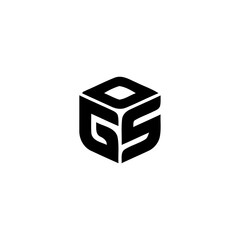 gs  vector logo design