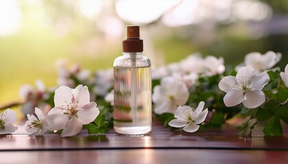 Floral Perfume Spray Bottle