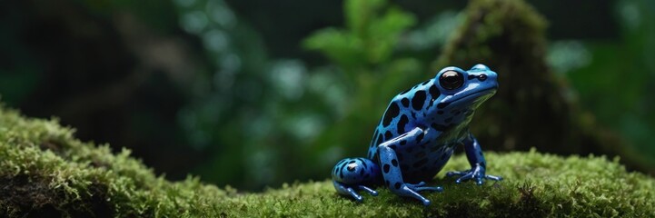 Obraz premium Blue Poison Dart Frog