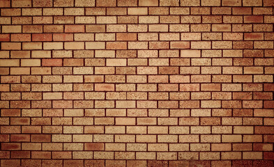 red brick wall background