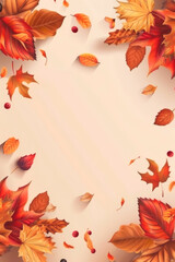 autumn leaf fall yellow leaves autumn Generative AI