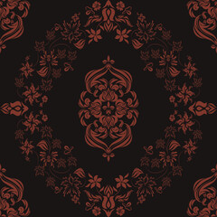 Motifs African boho paisley Floral Ikat pattern embroidery border. Ethnic ikat floral Ethnic Indian Pattern Ikat pattern Ethnic Pattern.Border indian floral Aztec embroidery border seamless patterns.