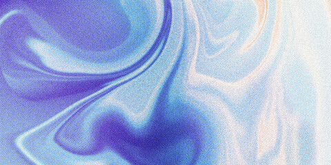 Abstract vibrant color flow abstract grainy background blue white noise texture