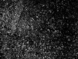 Concrete grunge vector overlay texture, stone wall or floor surface rough grainy effect, speckled cement background