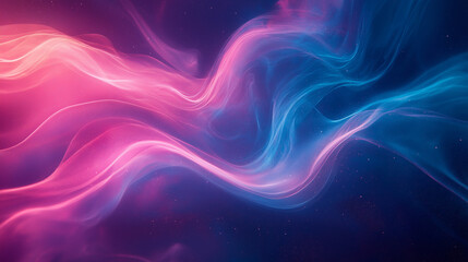 Elegant Swirls of Colorful Smoke in Dynamic Motion