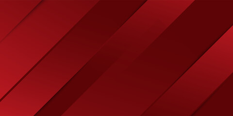 Fototapeta premium Red abstract background. Dynamic shapes composition modern gradient red background