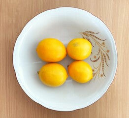 Fresh fruits on the table