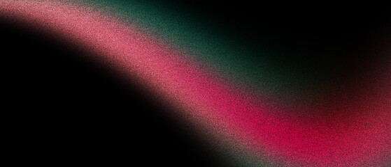 Colorful abstract gradient with vivid red and green wave noise patterns