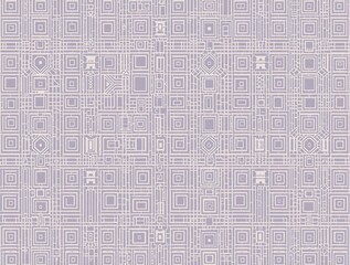 Fototapeta premium Modern geometric shape arrangement in a repeating pattern of interlocking squares , bold colors, abstract compositions, interlocking shapes, contemporary design elements, graphic arrangements