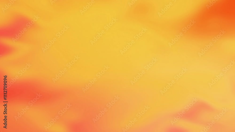 Aufkleber fluid two color gradient waves. seamless looping animation web background.red and orange.beautiful g