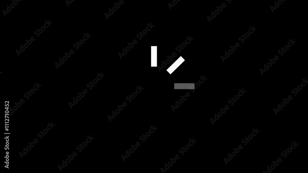 Poster loading circle icon background with alpha matte, glowing wheel animation, and transparent loading ic