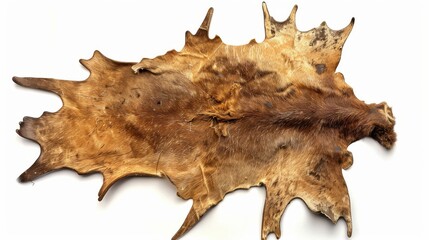 Naklejka premium Moose skin pattern display isolated environment animal texture concept