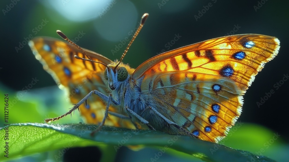 Poster insect close-up tiny inhabitants abstract image one main object high quality very detailed
