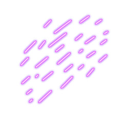 neon doodle party line png