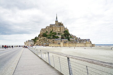 Mont Saint Michel in Normandy, France