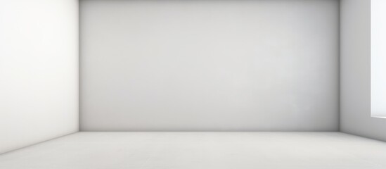 square minimalist white wall floor room backgrounds mockup contemporary apartment condo home house product presentation advertisement corner ceiling backdrop