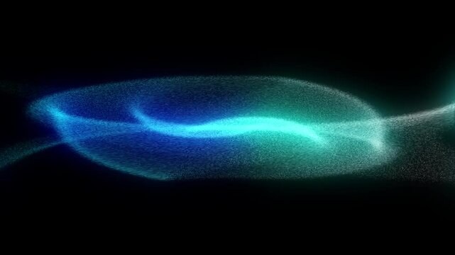 Loopable Futuristic Flow of Energy Particles