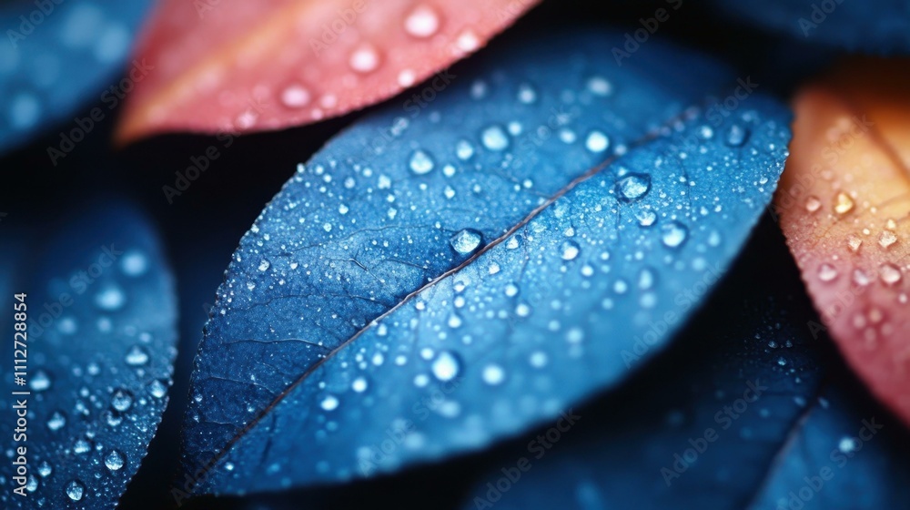Poster magic of macro world image abstract biodiversity abstract image one main object high quality very de